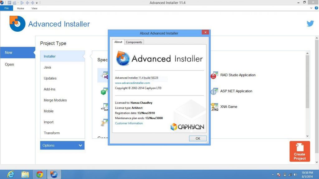 Advanced Installer 17.1.2 Crack & Patch Free Download