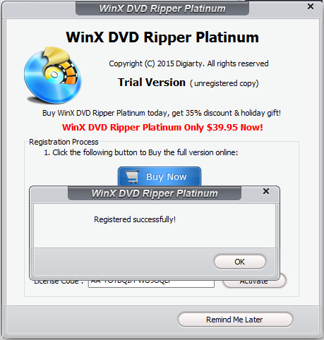 WinX DVD Ripper Platinum 8.22.1.246 download the new for windows