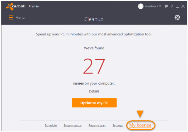 How To Enter Serial Key For Avast Software